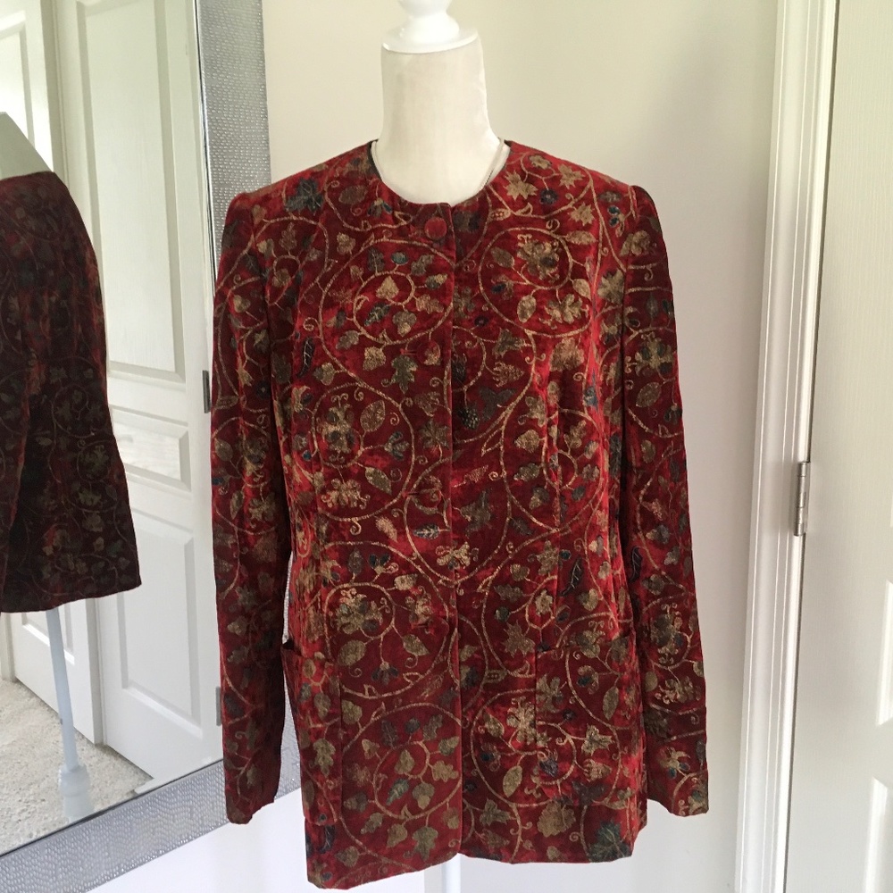 Louis Feraud silk Blazer Jacket